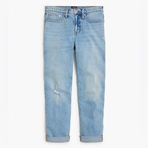 J. Crew. Relaxed boyfriend jean in all-day stretch